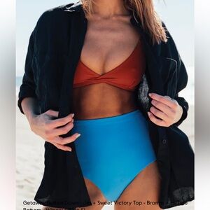 Left on Friday getaway button down